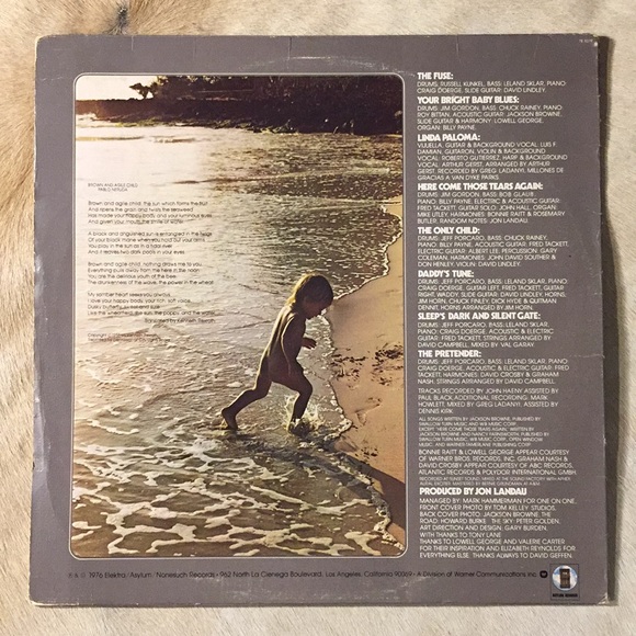 Jackson Browne - “The Pretender” Vinyl LP - Picture 2 of 5